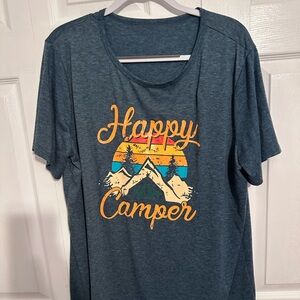 Happy Camper soft T-shirt EUC